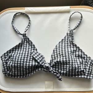 Gingham swimsuit top - target